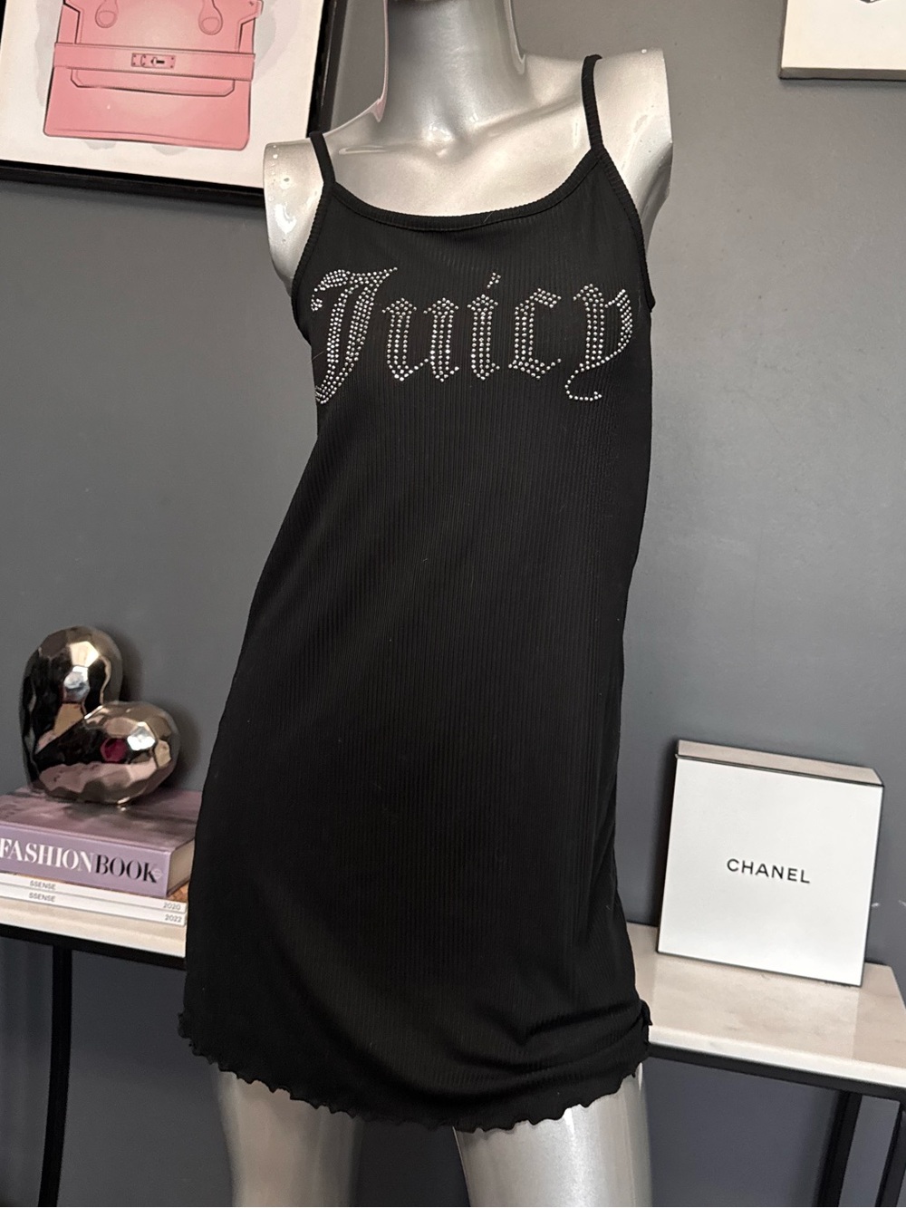 Juicy Couture Black PJ Dress